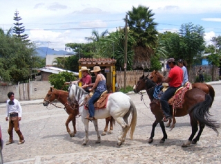 Cabalgando en Oaxaca